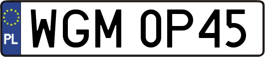WGM0P45
