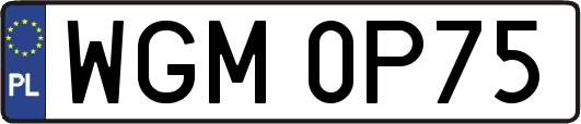 WGM0P75