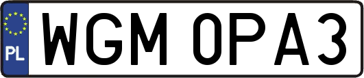 WGM0PA3
