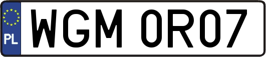 WGM0R07