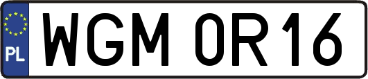 WGM0R16