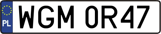 WGM0R47