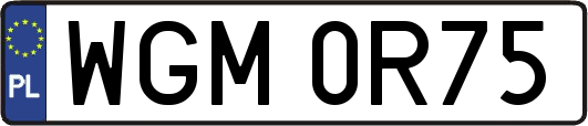 WGM0R75