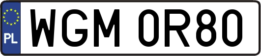 WGM0R80