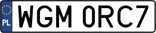 WGM0RC7