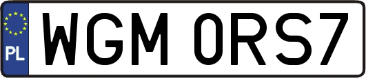 WGM0RS7