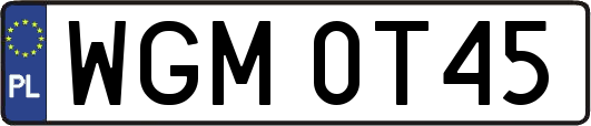 WGM0T45