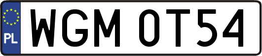 WGM0T54