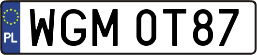 WGM0T87