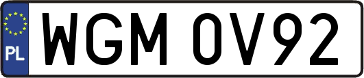 WGM0V92