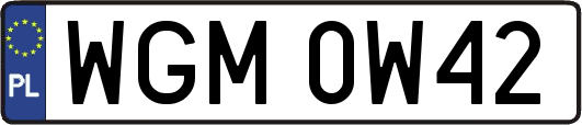 WGM0W42
