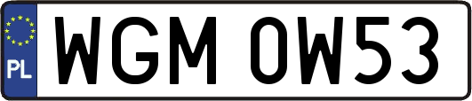 WGM0W53