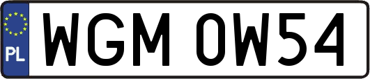 WGM0W54