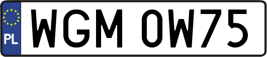 WGM0W75