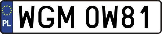WGM0W81