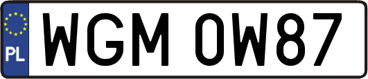 WGM0W87