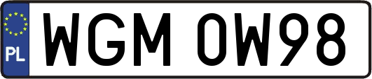 WGM0W98