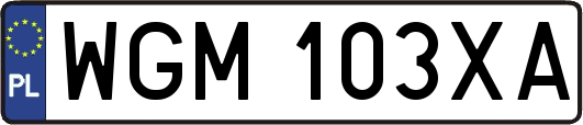 WGM103XA