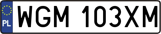 WGM103XM