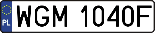 WGM1040F