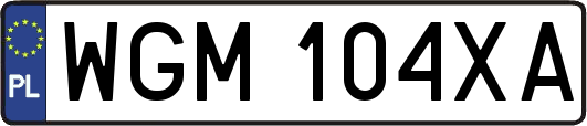 WGM104XA