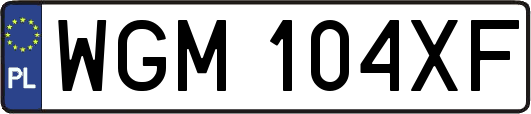 WGM104XF