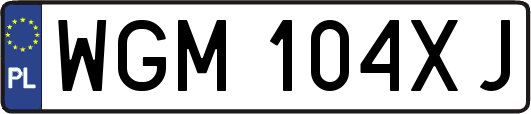 WGM104XJ
