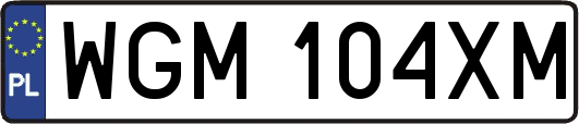 WGM104XM