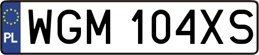 WGM104XS