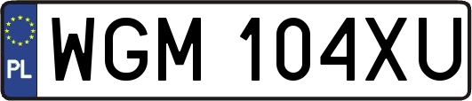 WGM104XU