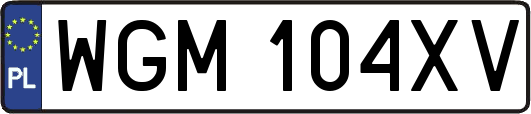 WGM104XV
