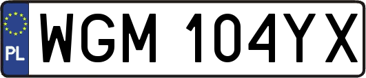 WGM104YX