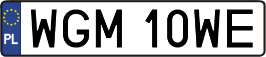 WGM10WE