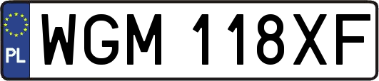 WGM118XF