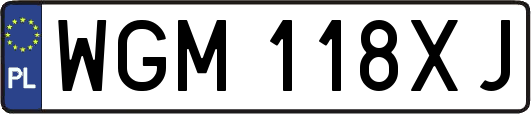 WGM118XJ