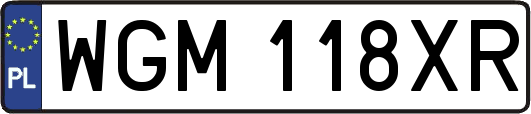 WGM118XR