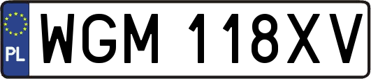 WGM118XV