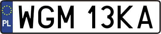 WGM13KA