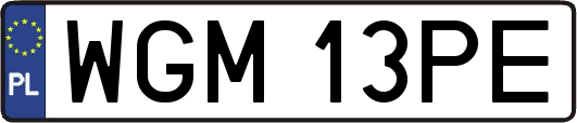 WGM13PE