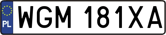 WGM181XA