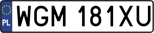 WGM181XU