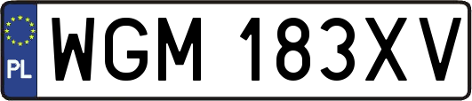 WGM183XV