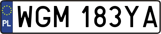 WGM183YA
