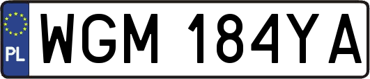 WGM184YA