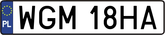 WGM18HA