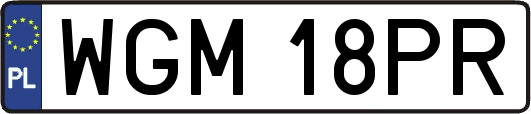 WGM18PR