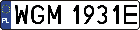 WGM1931E
