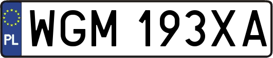 WGM193XA