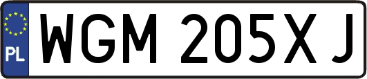 WGM205XJ