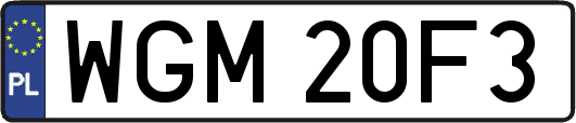 WGM20F3